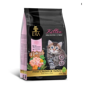 ERA KITTEN csirke és pulyka száraztáp 100 g - Próbacsomag
