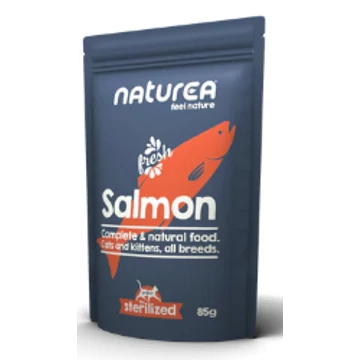 Prémium párolt nedves eledel - Lazac 85 g - Naturea