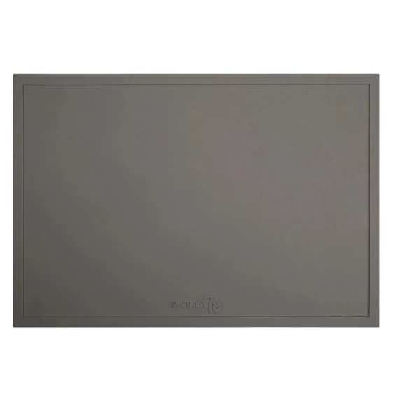 Macska etetőtál alátét szilikonból - szürke